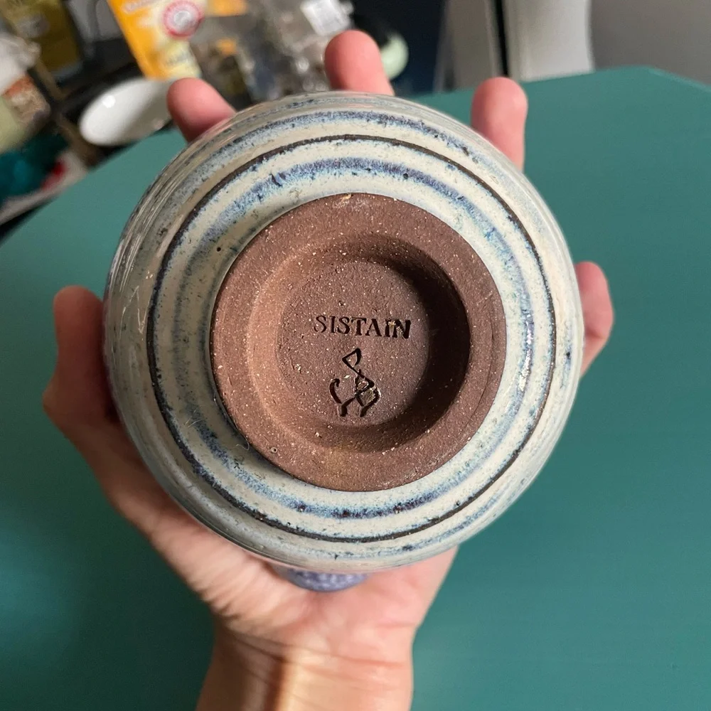 Handcrafted Blue Matcha Bowl (Chawan)